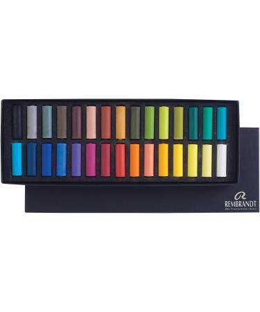 Rembrandt Soft Pastels Basic 30 Half Stick Set - 300C30.5 - Buy Online on GoSupps.com