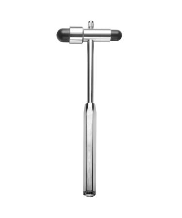 Primacare DH-3693 Buck Neuro Reflex Hammer | Neurological Reflexes Testing Hammer with Dual-Plastic Head & Built-In Brush | Best Medical Supplies for Doctors Nurses and Students | 7.5 Inches