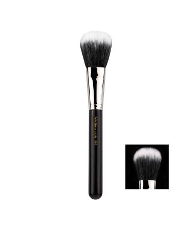 Bdellium Tools Professional Makeup Brush - Maestro Series 985 Duet Fiber Powder - With Soft Synthetic Fibers For Lightweight Powder Application (Black 1pc)