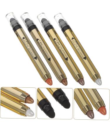 DRESSOOS 4pcs Highlighter Eyeshadow Pencil Eyeshadow Stick Eye Makeup Tool Makeup Pencil Highlighters Plastic - Buy Online on GoSupps.com