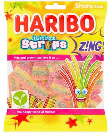 HARIBO PM 1.25 RAINBOW STRIPS ZING - Buy Online on GoSupps.com