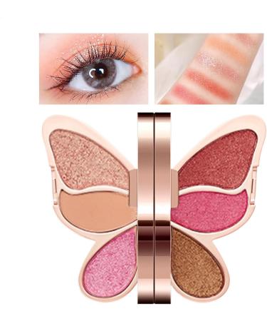 Palette de fards paupi res de maquillage - 6 couleurs - Fard paupi res imperm able - Maquillage mat et scintillant - Haute pigmentation - Buy Online on GoSupps.com