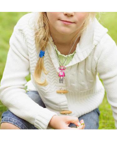 Oralgo Unique Robot Necklace - Multifunctional Vintage Movable Design | FN1061 - Perfect for Daily Use - Buy Online on GoSupps.com