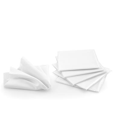 HEUREKA glasses cleaning cloths - microfibre cloths in optician quality (pack of 5)