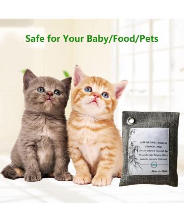 E-HORDE Natural Bamboo Charcoal Bags Air Purifying Bag Charcoal Odor Eliminators for Home Car Bedrooms Kitchen Bathroom Fridge Closet Shoes and Pet Areas (1) - Buy Online on GoSupps.com