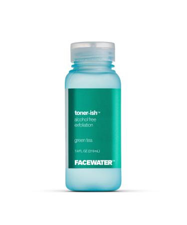 Facewater Toner-ish Exfoliation Green Tea Exfoliating Alcohol Free Toner Exfoliating Green Tea