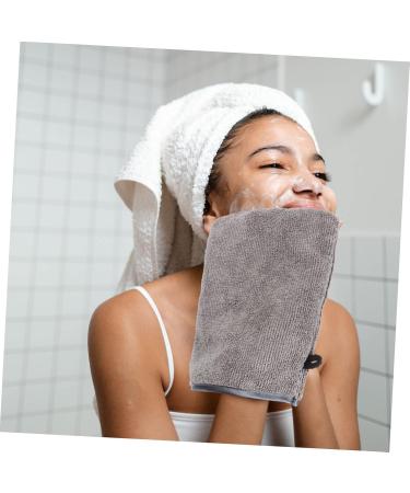 Beaupretty 3pcs Makeup Remover Gloves & Exfoliating Mitts - Facial Cloth Body Scrub & Travel Microfiber Pads for Perfect Cosmetic Removal - Buy Online on GoSupps.com