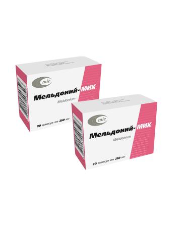 Meldonium-MIC 250mg 30 Cap (Set of 2)