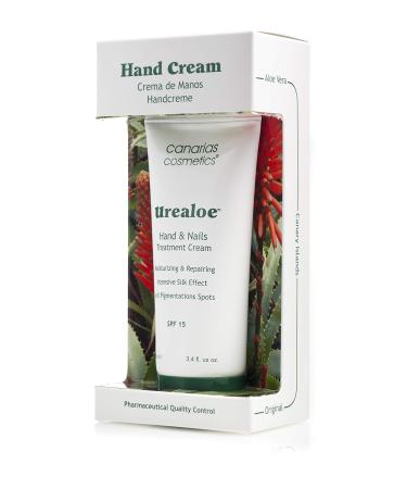 Canarias Cosmetics Urealoe Hand Cream - 100g | Hydrating & Nourishing Cream for Dry Hands | Shop Internationally - Buy Online on GoSupps.com