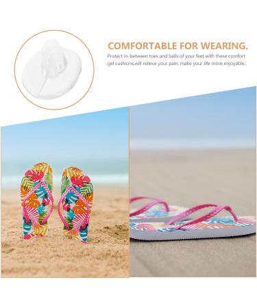 Buy Healifty Toe Cushion Sandal Protectors | Unisex Toe Splint & Forefoot Pads for High Heels - Invisible 3D Buffer - Buy Online on GoSupps.com