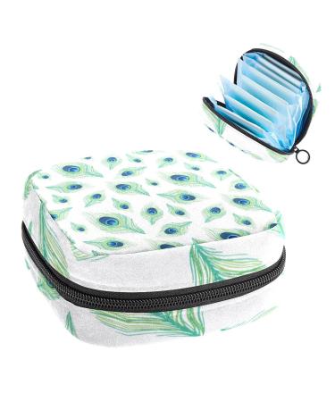 Women's bonds Storage pockets Stillpad Halter Decorative Peapser Pattern Pattern Period Kit Bag Feminine product bag for women girls color3