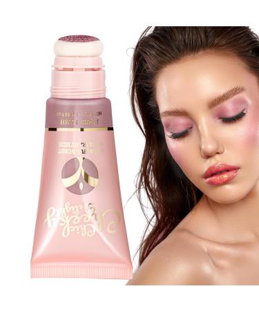 Liquid Blush Stick Gentle and Long-Lasting Liquid Velvet Blush - Face Nourishing Contouring Blush Rouge for Shopping Working Home Dating Traveling 05