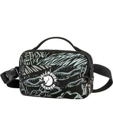 Fj ll R ven K nken Art Hip Pack Bag - Unisex One Size in Darkwoods Green | International Shipping Available - Buy Online on GoSupps.com