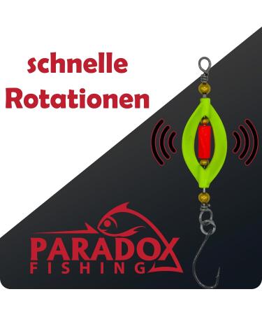 Paradox Fishing 5x Twister Spinner 3.5g | Forellekader Set for Trout Fishing | Premium Trout Bait Spoon Set - Buy Online on GoSupps.com