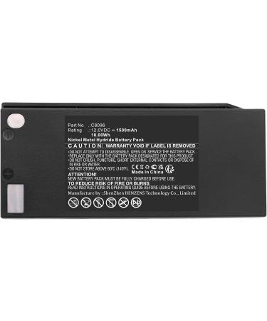 Synergy Digital Remote Control Battery - 12V 1500mAh Ni-MH Compatible with Cattron Theimeg C8096 High Capacity Replacement for Toggle Controller - Buy Online on GoSupps.com
