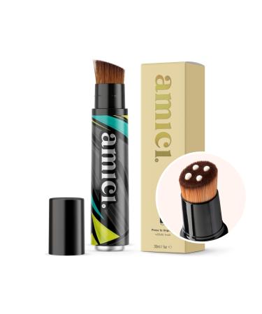 Amici sun protection brush - solar speed - complete sun protection brush for babies children and adults - brush & make -up applicator in one