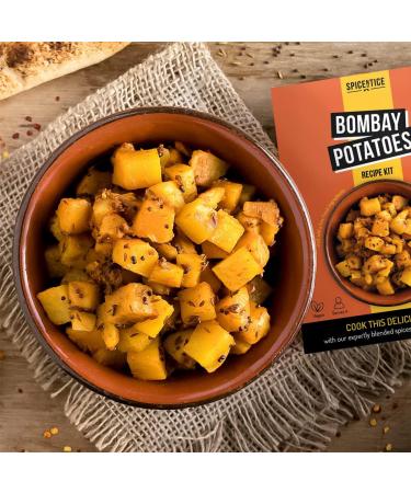 Spicentice Bombay Potatoes Recipe Kits (Pack of 6) - Buy Online on GoSupps.com