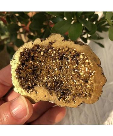 1pc 60-80mm Natural Pyrite Crystal Cluster Aquarium Suitable for Home Raw Stones and Minerals (Size : 1pc) Home Goods (Size : 2pcs) - Buy Online on GoSupps.com