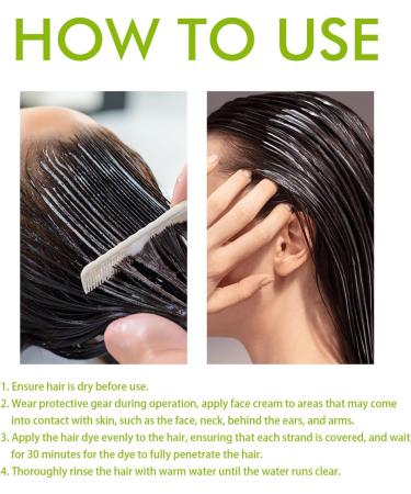  Alisvia Brown Coloring Shampoo Long-Lasting Chestnut Tint Formula Hair Dye Shampoo Gentle Cleansing Suitable for All Hair Types Deep Nourishment and Shine - Buy Online on GoSupps.com