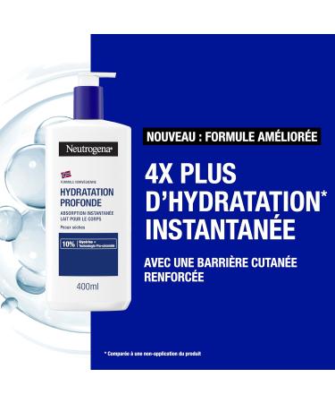 NEUTROGENA Deep Hydration 72h Body Lotion Pump Bottle 400ml - Buy Online on GoSupps.com