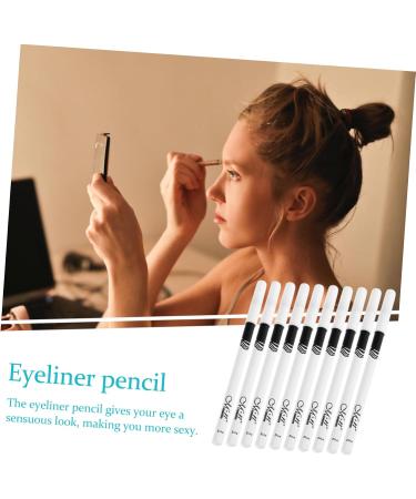 SOESFOUFU 30 Pcs Lying Silkworm Eyeliner White Makeup Eyelid Make up Pencil Highlighter Makeup Pen Wooden Pole - Buy Online on GoSupps.com