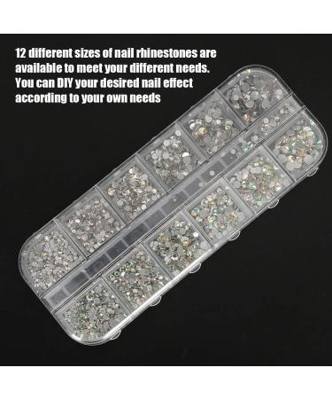 Nail Rhinestones Set Manicure Tweezers Fashionable Meet Demand Materials Manicure Store Salon Shop for Home Beauty Salon - Buy Online on GoSupps.com