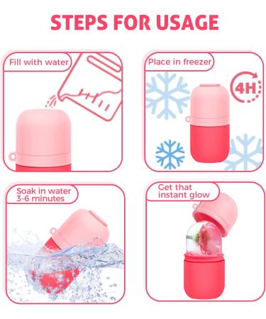 Ice Face Roller & Gua Sha - Anti-Aging Skin Care Tools for Women | Face & Body Massage | Buy Internationally - Buy Online on GoSupps.com