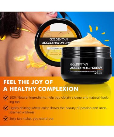 Luxury Intensive Tanning Gel Sunbed Tanning Accelerator Luxe Gel Sunbed Tanning Accelerator Cream Premium Sunbed Cream Fast Tanning Sunbed Cream Tanning Cream for Sunbeds Achieve a Natural Tan Skin - Buy Online on GoSupps.com