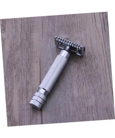 Fomiyes Double Razor - Men's Wooden Safety Razor for Home Use | Premium Steel Shaver - Buy Online on GoSupps.com