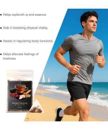 Paquet De 2 Sachets Th Herbal Health Six-Treasure Booster Vitalit Naturel For L' nergie Et La Nutrition M lange D'herbes 100% Pur Soulagement Fatigue Infusion Facile - Buy Online on GoSupps.com