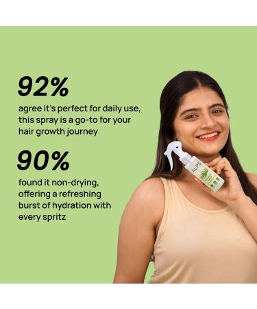Alps Goodness Rosemary Hair Growth Spray 100 ml Reduces Hair Fall Strengthens Hair Adds Shine Suitable for All Hair Types - Buy Online on GoSupps.com