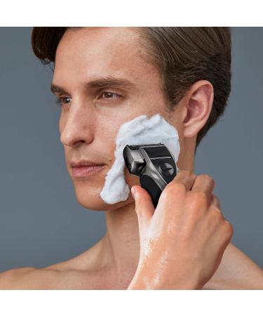 Panasonic ES-RW33-H503 Wet/Dry Shaver with Charging Station & 2-Blade Head | Silver - The Ultimate Grooming Tool for Men - Buy Online on GoSupps.com