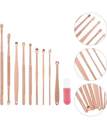 HAKIDZEL 1Set Ear Wax Removal Tools Cleaners with Spiral Design for Daily Use Portable Kit Pink for Family and Travel - Buy Online on GoSupps.com