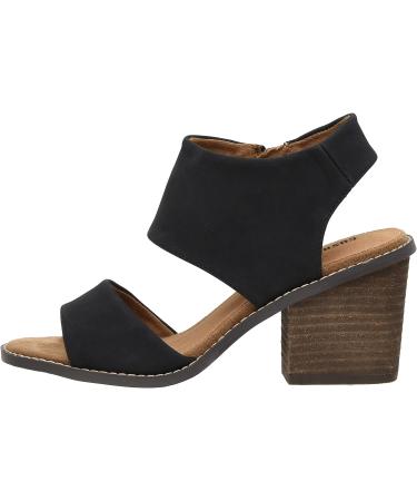 CUSHIONAIRE Women's Rosanna Cut Out Sandal | Memory Foam | Wide Width | Black | Size 10W - Buy Online on GoSupps.com