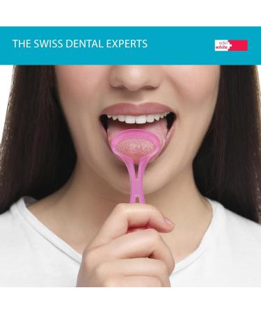 Edel+White Tongue Cleaner Set - 3 Pcs Tongue Scrapers for Enhanced Oral Hygiene & Bacteria Removal - Buy Online on GoSupps.com