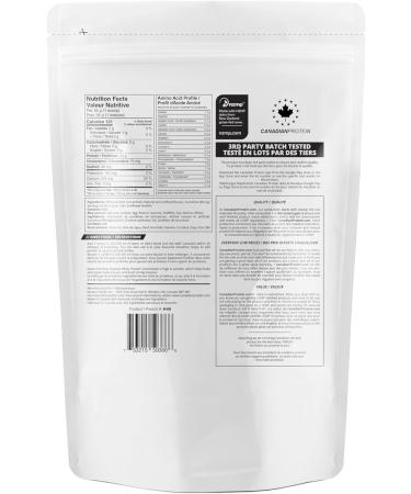 Canadian Protein Grass-Fed New Zealand Whey Concentrate 24g of Protein | 1 kg of Vanilla Low Carb Keto Friendly Workout Recovery Drink | Undenatured Whey Protein Shake - Buy Online on GoSupps.com