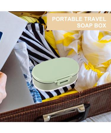 Holdes Travel Shampoo Case Travel Shampoo Holder Portable Shampoo Case Travel Shampoo Holder with Draining Surface Shampoo Bar Holder for Home Travel Green - Buy Online on GoSupps.com