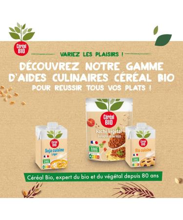 Cereal Bio 206462 Vegetal Minced Soy Bolognese Soy Bag Microwavable Quick to Heat Vegan and Organic 250 g - Buy Online on GoSupps.com