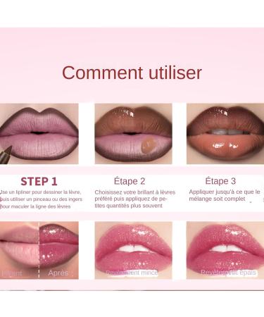  G n rique Tinted Lip Gloss - Vibrant Lip Pencil with Brilliant Color | Waterproof Makeup for Weddings Outdoor Events Perfect All-Day Wear - Buy Online on GoSupps.com