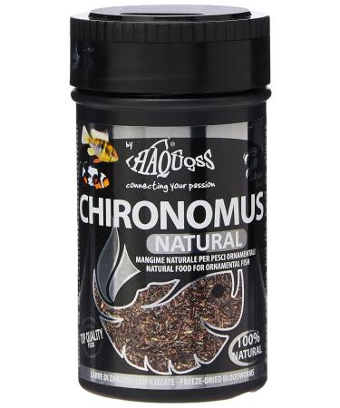 Haquoss Chironomus Natural Food Freeze-Dried Mosquito Larvae for Tropical Fish 100 ml/7 gr