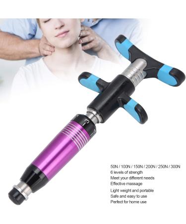 6-Stage Chiropractic Adjustment Tool | Portable Spinal Activator for Scoliosis & Vertebrae Correction - Buy Online on GoSupps.com