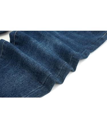 SEAUR Boys Blue Ripped Jeans 4-5 Years | Elastic Waistband Denim Pants with Pockets for Daily Wear - Buy Online on GoSupps.com