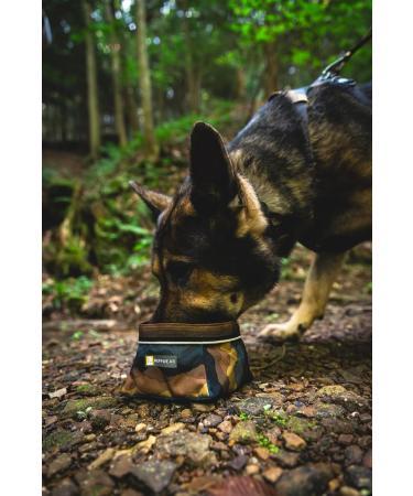 RUFFWEAR Front Range Medium Dog Collar - Adjustable Length, Comfortable Fabric, Aluminium V-Ring - 36-51cm - Spring Fade - Buy Online on GoSupps.com