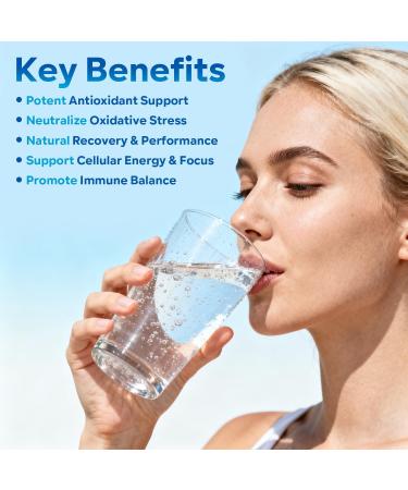 Hydrogen Water Tablets - 16 PPM Molecular Hydrogen Tablet - 200mg Magnesium - Fast Dissolving Hydrogen Tablets for Drinking Water - Antioxidant Support Cellular Health & Recovery - 60 Count - Buy Online on GoSupps.com