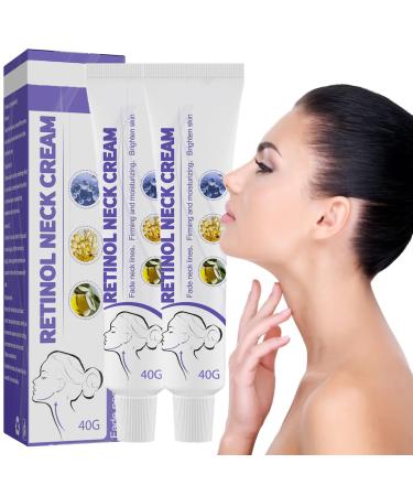 Neck Tightening Creams Strengthen Neck Cream 2PCS Neck Firming Cream Tightening Lifting Sagging Skin Aging Skin & Saggy Skin Anti Wrinkle Neck Cream Reduce Wrinkles&Smoothing Neck Fine LIines-40g*2