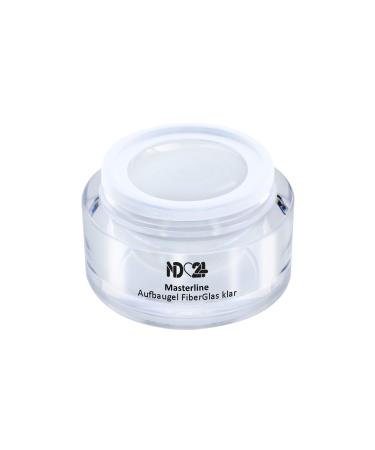 Masterline Fiberglass Builder Gel Clear - Strong - Uv/Led - Studio Quality - Made In Germany - 15ml 15 ml (1 pack) FiberGlas - Clear