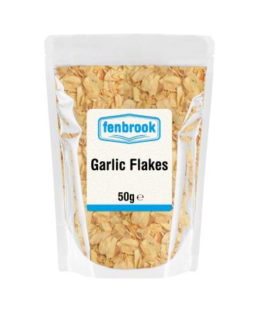 Garlic Flakes 50g by Fenbrook