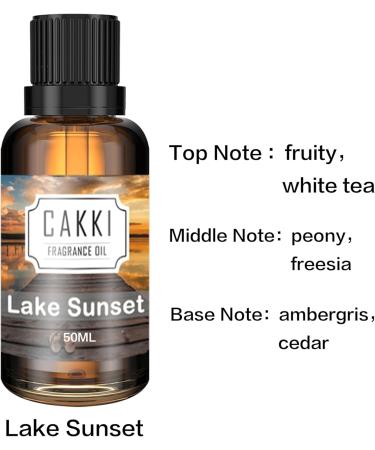 Essential Oils for Diffusers - Scent-Lake Sunset 50ml | CAKKI Fragrance Oils for Candle & Soap Making - Buy Online on GoSupps.com