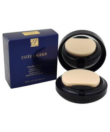 Estee Lauder Women's Double Wear Makeup To Go Liquid Compact  3C2 Pebble  0.40 Ounce