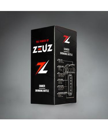 ZEITION Stainless Steel Protein Shaker - 700ml BPA-Free Sport & Fitness Bottle for Smoothies Crossfit & Training - Buy Online on GoSupps.com